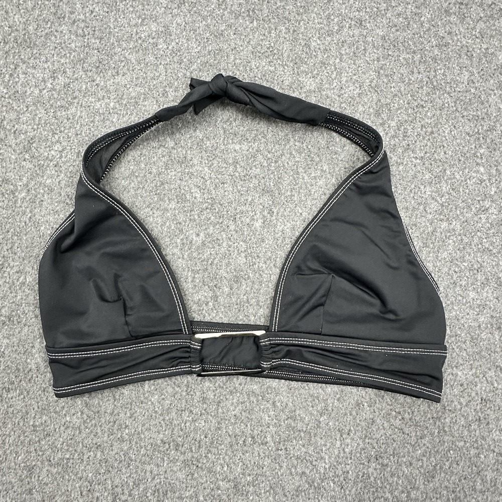 Magic Suit Black Halter Swim Top Underwire Bikini Womens S